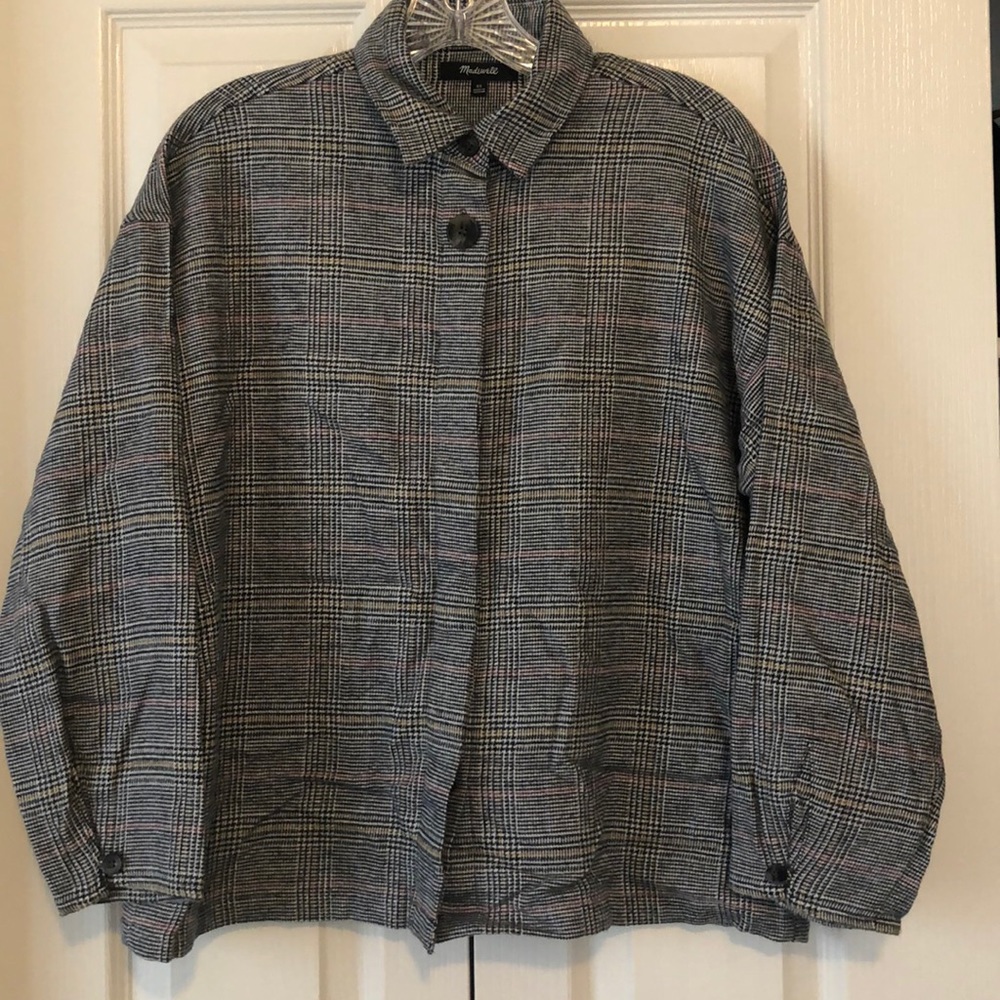 Madewell Flannel Bromley in Ronan Plaid